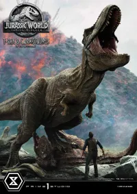 Prime 1 Studio Legacy Museum Collection Jurassic World: Fallen Kingdom (Film) Tyrannosaurus-Rex & Carnotaurus 1/15 scale Deluxe Version - Jurassic Park - photo 67
