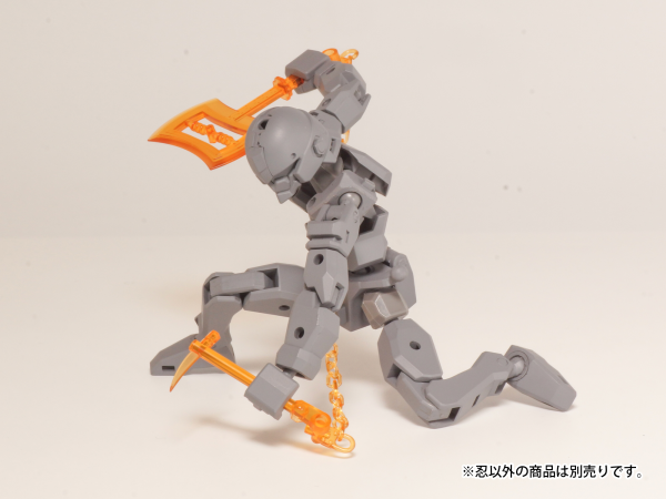 PLA ACT・OPTION・SERIES04:SHINOBI3 clear orange