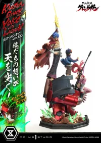 Prime 1 Studio Ultimate Premium Masterline Tengen Toppa Gurren Lagann Kamina, Simon & Yoko with Lagann "Our Hearts Pierce the Skies!" Deluxe Version - Tengen Toppa Gurren Lagann - photo 24