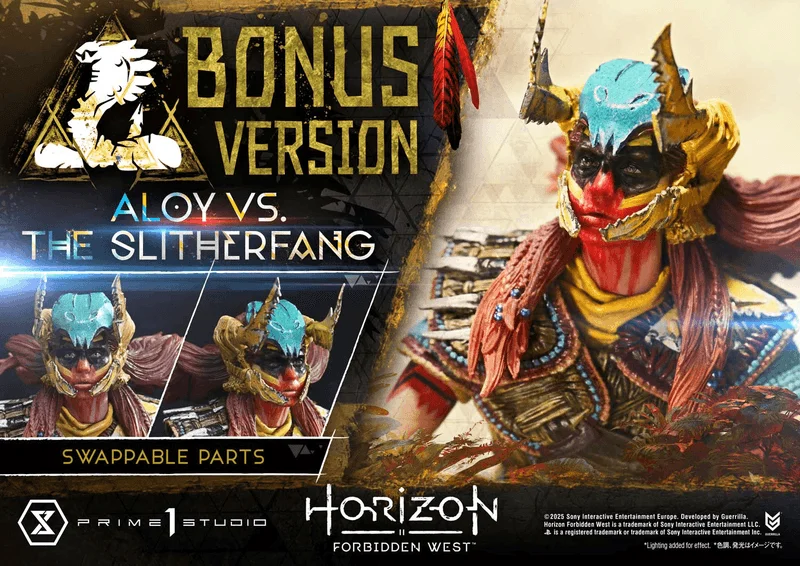 Prime 1 Studio Ultimate Diorama Masterline Horizon Forbidden West Aloy vs. The Slitherfang Bonus Version - Horizon Forbidden West