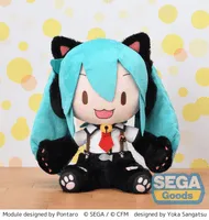 SEGA fuwa petit Hatsune Miku: Project DIVA Arcade Future Tone LL Plush Hatsune Miku - Kitty Cat - Hatsune Miku - photo 1