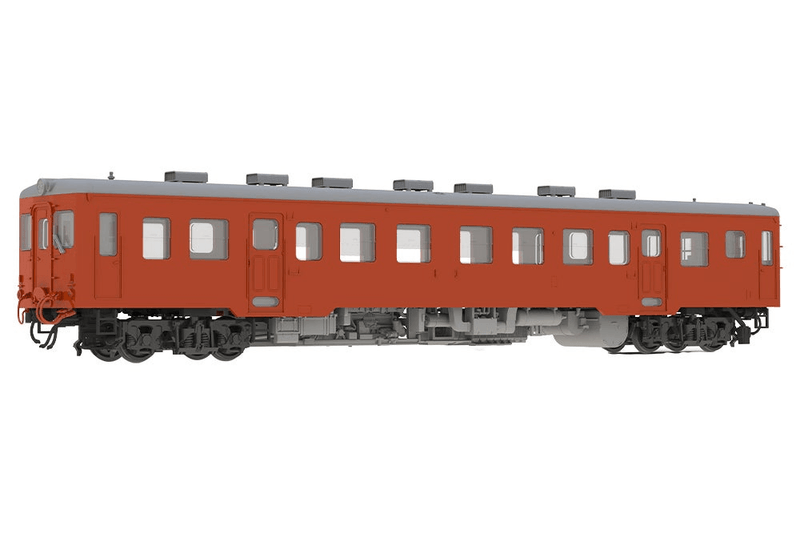 JNR Kiha 20 type diesel railcar 200th generation type kit