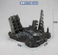 MegaHouse RM series G structure Mobile Suit Gundam【GS02M】 The abandoned buildings in New Yark city (Material Color Edition) - Gundam Misc - photo 13