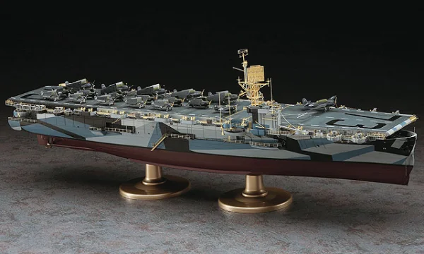 Hasegawa [QG45] 1:350 ESCORT CARRIER USS GAMBIER BAY DETAIL UP ETCHING PARTS SUPER - Kit Accessories