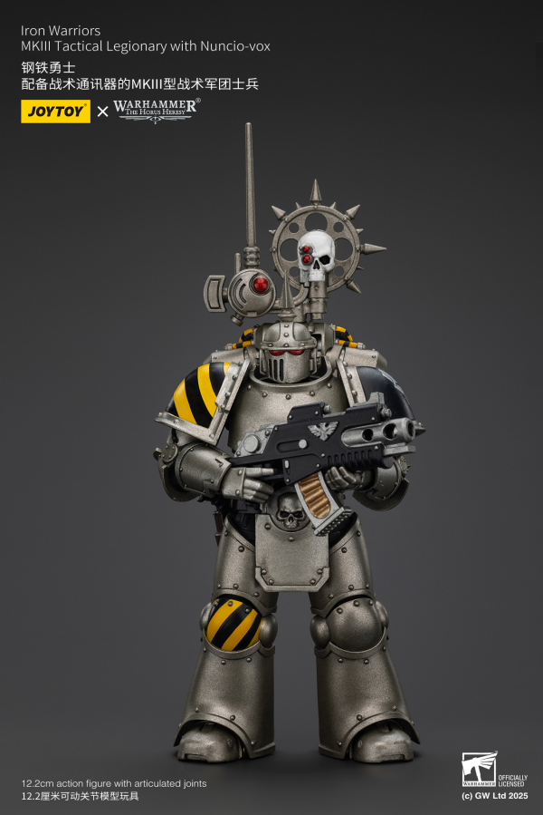 lron Warriors MKlIl Tactical Legionary with Nuncio-vox