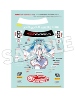 GSR Character Customization Series 052: Racing Miku SPA 2025 Ver. 1/10 Scale Sticker Set 1
