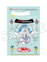 GoodSmile Racing GSR Character Customization Series 052: Racing Miku SPA 2025 Ver. 1/10 Scale Sticker Set - Hatsune Miku - photo 1