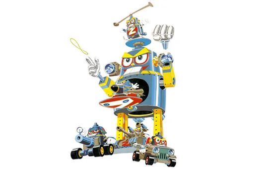 Aoshima ROBODATCHI:  Z BASE - Original Series
