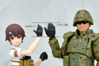 LA-OP18: figma Tactical Gloves L Size (Black) 9