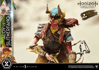 Ultimate Diorama Masterline Horizon Forbidden West Aloy vs. The Slitherfang Bonus Version  			 18