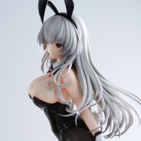 Haori Io illustration "White-haired bunny" 9