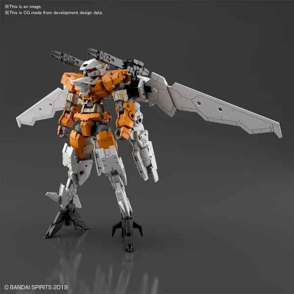 BANDAI HOBBY 30MM 1/144 eEXM-17 ALTO (FLIGHT TYPE) [ORANGE] - 30 Minutes Missions (30MM)