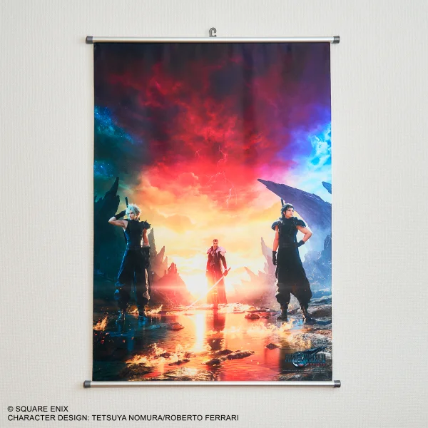 SQUARE ENIX FINAL FANTASY VII REBIRTH Wall Scroll - Final Fantasy VII