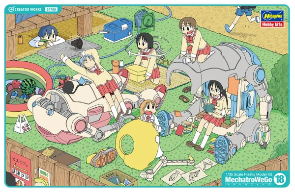 1/35 MechatroWeGo No.18 “Warm & Cool”［Shinonome Laboratory］ + Bonus Sticker   (Two kits in the box)