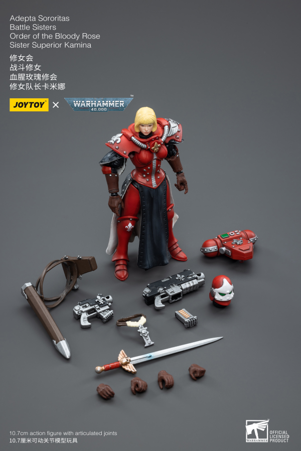 Adepta Sororitas Battle Sisters Order of the Bloody Rose Sister Superior Kamina