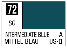 Mr. Color 72 - Intermediate Blue (Semi-Gloss/Aircraft)
