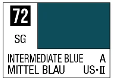 Mr. Color 72 - Intermediate Blue (Semi-Gloss/Aircraft)