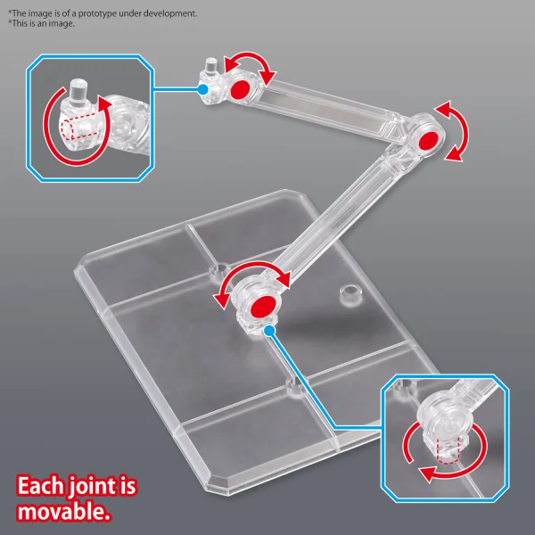 BANDAI HOBBY ACTION BASE 7 [CLEAR COLOR] - Kit Accessories