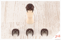 AFTER SCHOOL SHORT WIG TYPE: A [WHITE & CHOCOLATE BROWN] 5