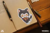 TOYZEROPLUS Moffy's - Mewky Sticker (Black Cat - Standing) - Mewky - photo 1