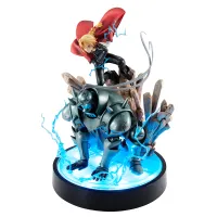 MegaHouse Precious G.E.M. series Fullmetal Alchemist Edward & Alphonse Elric Brother set 【15th Anniversary repeat】 - Fullmetal Alchemist: Brotherhood - photo 2