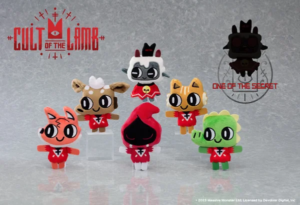 GOOD SMILE COMPANY Cult of the Lamb Mystery Bag Finger Puppets - Video Games