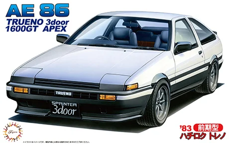 Fujimi [ID-52] 1/24 Toyota AE86 Trueno "Early type" '83 - Scale Kits