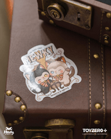 Moffy's - Mewky Sticker (Black Cat, Siamese Cat) 3