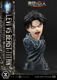 Ultimate Premium Masterline  TV animation Attack On Titan  Levi versus Beast Titan Bonus Version 2