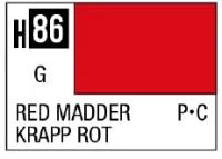 GSI Creos AQUEOUS HOBBY COLOR - H86 GLOSS RED MADDER (PRIMARY) - photo 1