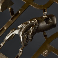 SCULPTURE WORKS Evil God Soldier 12