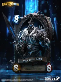 HEX Collectibles Blizzard Hearthstone® The Lich King Art Statue - Blizzard - photo 21