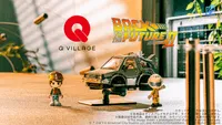 TAKARA TOMY QV-07 Q VILLAGE Back To The Future Time Machine (Part2) - Back to the Future - photo 1