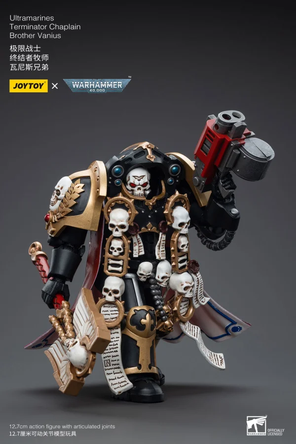 JOYTOY Ultramarines Terminator Chaplain Brother Vanius - Warhammer 40K