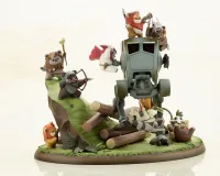 KOTOBUKIYA ARTFX Artist Series Battle of Endor The Little Rebels - Star Wars - photo 9