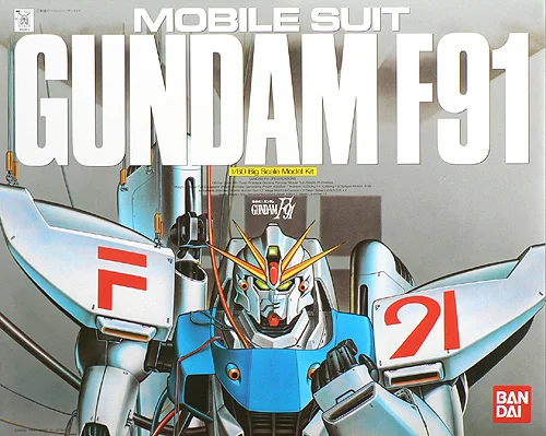 BANDAI HOBBY F91-Gundam F91 - Mobile Suit Gundam: OVAs and Side Stories