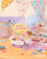 LuLu the Piggy Birthday - Birthday Card (B) 6