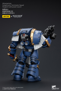 Ultramarines Cataphractii Terminator Squad Sergeant with Power Sword 7