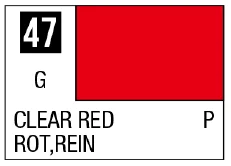Mr Color Spray - S47 Clear Red (Gloss/Primary)