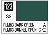 Mr. Color 123 - RLM83 Dark Green (Semi-Gloss/Aircraft) 1