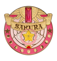 Cardcaptor Sakura 25th Anniversary Metal Badge: Star Wand 3