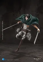 HIYA TOYS HIYA Exquisite Basic Series 1/12 5.7 Inch Attack on Titan 1-3 Levi Ackerman Action Figure - Attack on Titan - photo 1