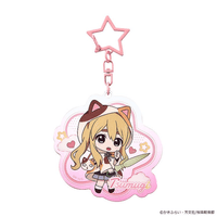 K-ON! Fluffy Rain Series Collectible Acrylic Keychain 7