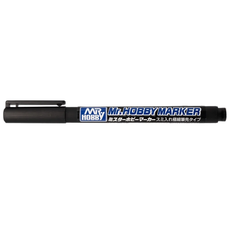 GSI Creos SUPER FINE TIP BRUSH PEN BLACK - Brushes & Markers