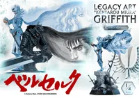 Prime 1 Studio Legacy Art "Kentarou Miura" Berserk Griffith 1/4 Scale Bonus Version - Berserk - photo 8