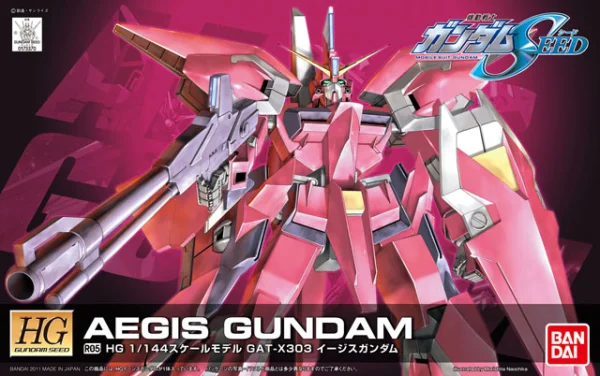 BANDAI HOBBY HG 1/144 R05 Aegis Gundam - Mobile Suit Gundam SEED