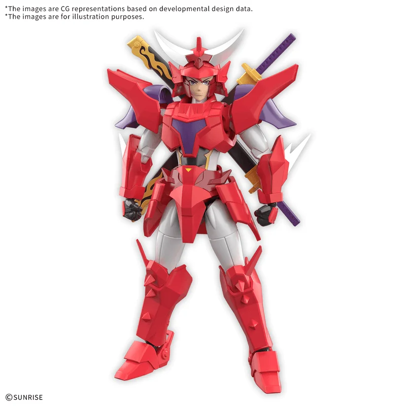 30MF Yoroi-Shinden Samurai Troopers(Ronin Warriors) Gai of the Heat
