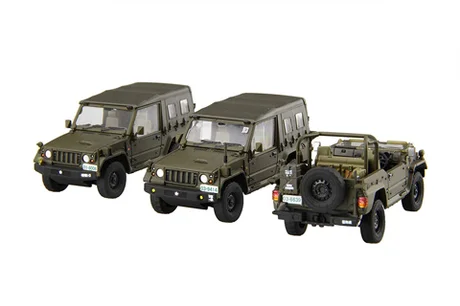 Fujimi [Mi-12] 1/72 JGSDF 1/2t Trucke (for Army Unit) - Scale Kits