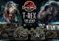 Prime 1 Studio Legacy Museum Collection The Lost World: Jurassic Park (Film) T-Rex Cliff Attack 1/15 scale Bonus Version - Jurassic Park - photo 28