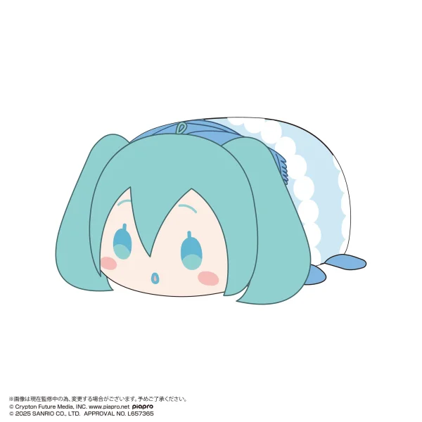 MAX LIMITED MIKU×SANRIO POTE KORO MASCOT BIG3 E - Sanrio